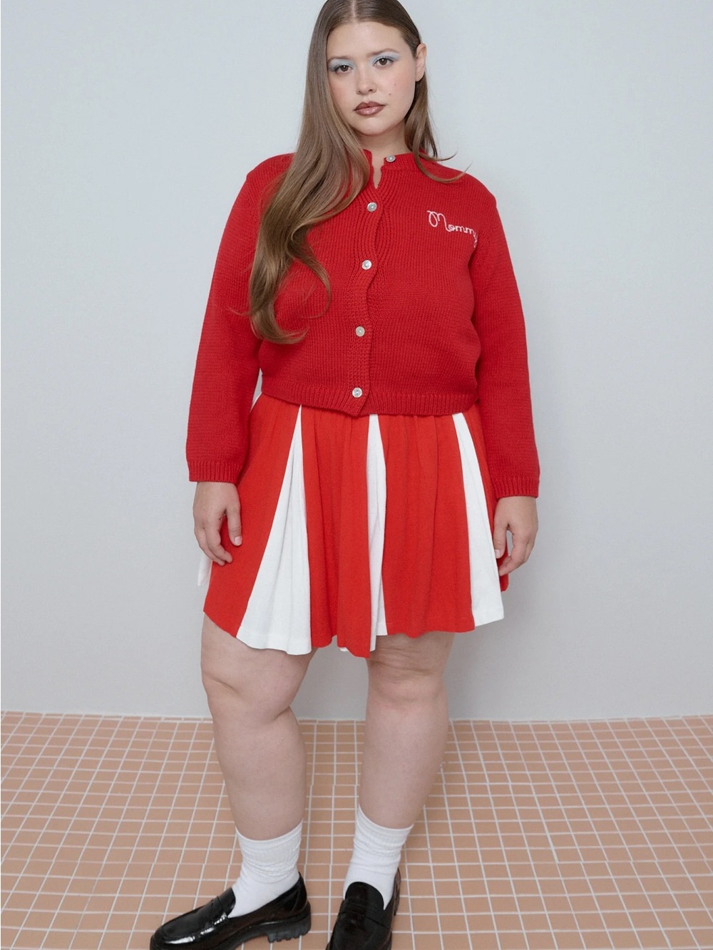 Fashion Brand Company Linen Cheerleader Skirt